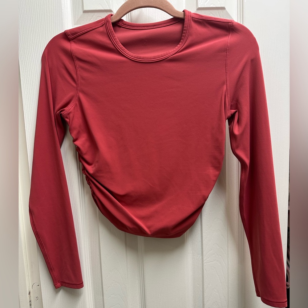 Lululemon All It Takes Nulu Long-Sleeve Shirt Vintage Rose